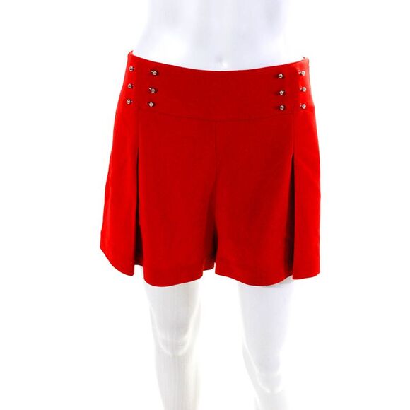 High Waist Crepe Knit Shorts